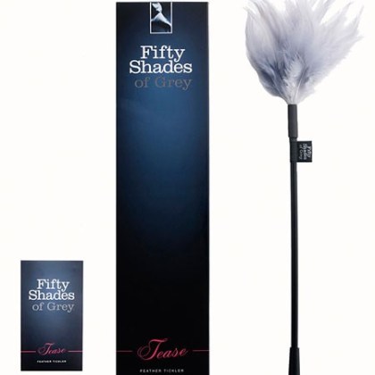 Fifty Shades of Grey: Tease Federstab, schwarz/grau Fifty Shades of Grey: Tease Federstab, schwarz/grau
