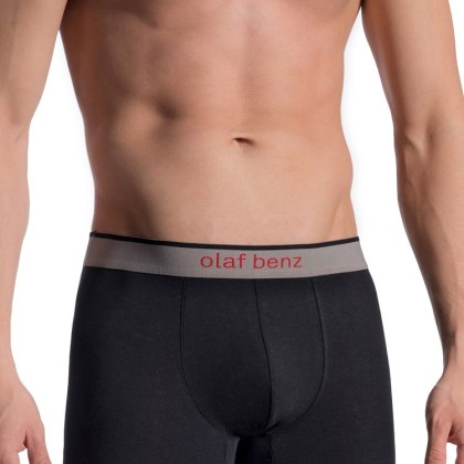 Olaf Benz RED1010: Boxerpant 2er Pack, schwarz (S) Olaf Benz RED1010: Boxerpant 2er Pack, schwarz (S)