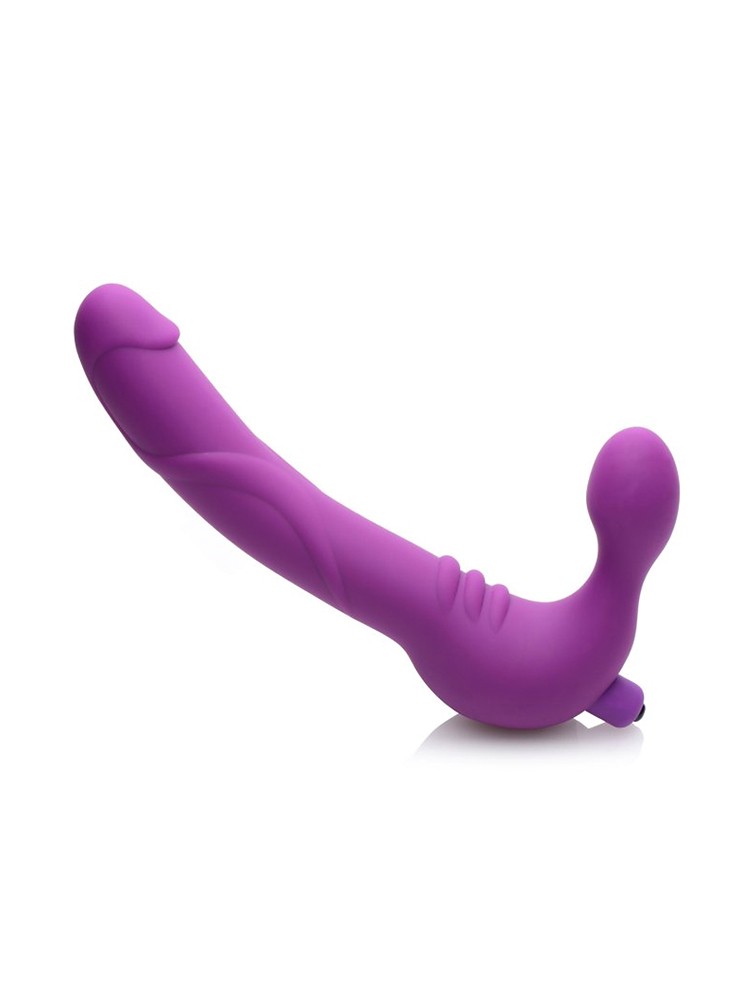 Strap U Royal Revolver: Strapless Vibro-Strap-On, lila