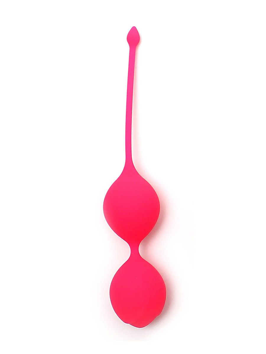 Amsterdam Kegel Ball Duo: Doppel-Liebeskugel (84 g), pink