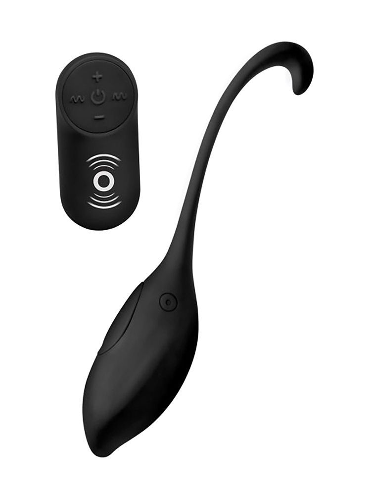 Under Control: Vibro-Ei mit Fernbedienung, schwarz