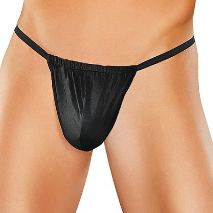 Male Power Nylon Spandex: Posing Strap, schwarz (One Size) Male Power Nylon Spandex: Posing Strap, schwarz (One Size)