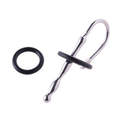 Black Label Stainless Steel Urethral Stretcher Groovy: Edelstahl-Dilator mit ... Black Label Stainless Steel Urethral Stretcher Groovy: Edelstahl-Dilator mit ...
