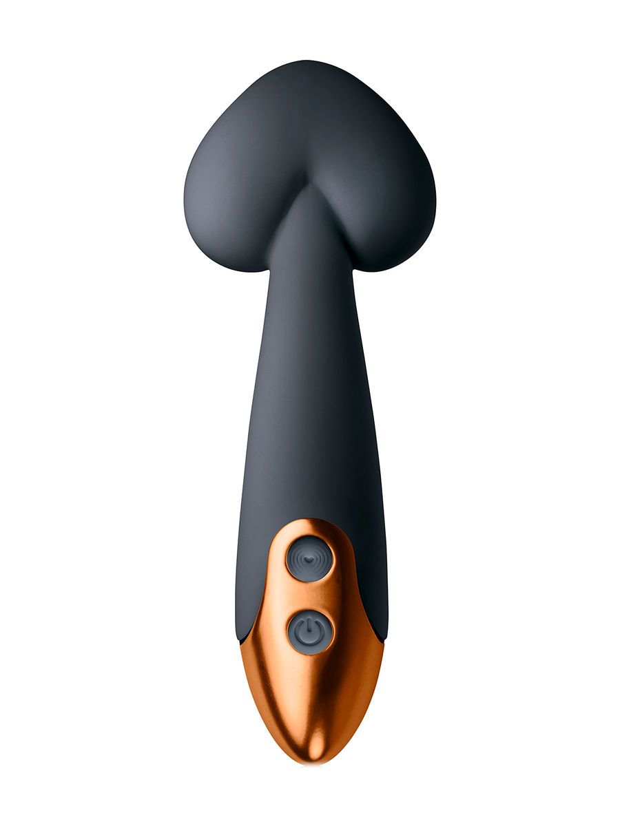 Rocks-Off Luv: Wandvibrator, schwarz