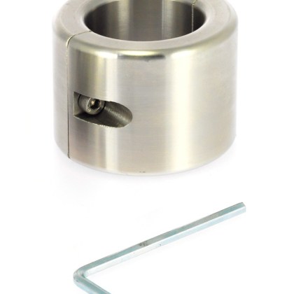 Edelstahl-Hodenstretcher, 40mm breit Edelstahl-Hodenstretcher, 40mm breit