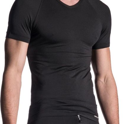 MANSTORE M800: V-Neck-Shirt, schwarz (XXL) MANSTORE M800: V-Neck-Shirt, schwarz (XXL)