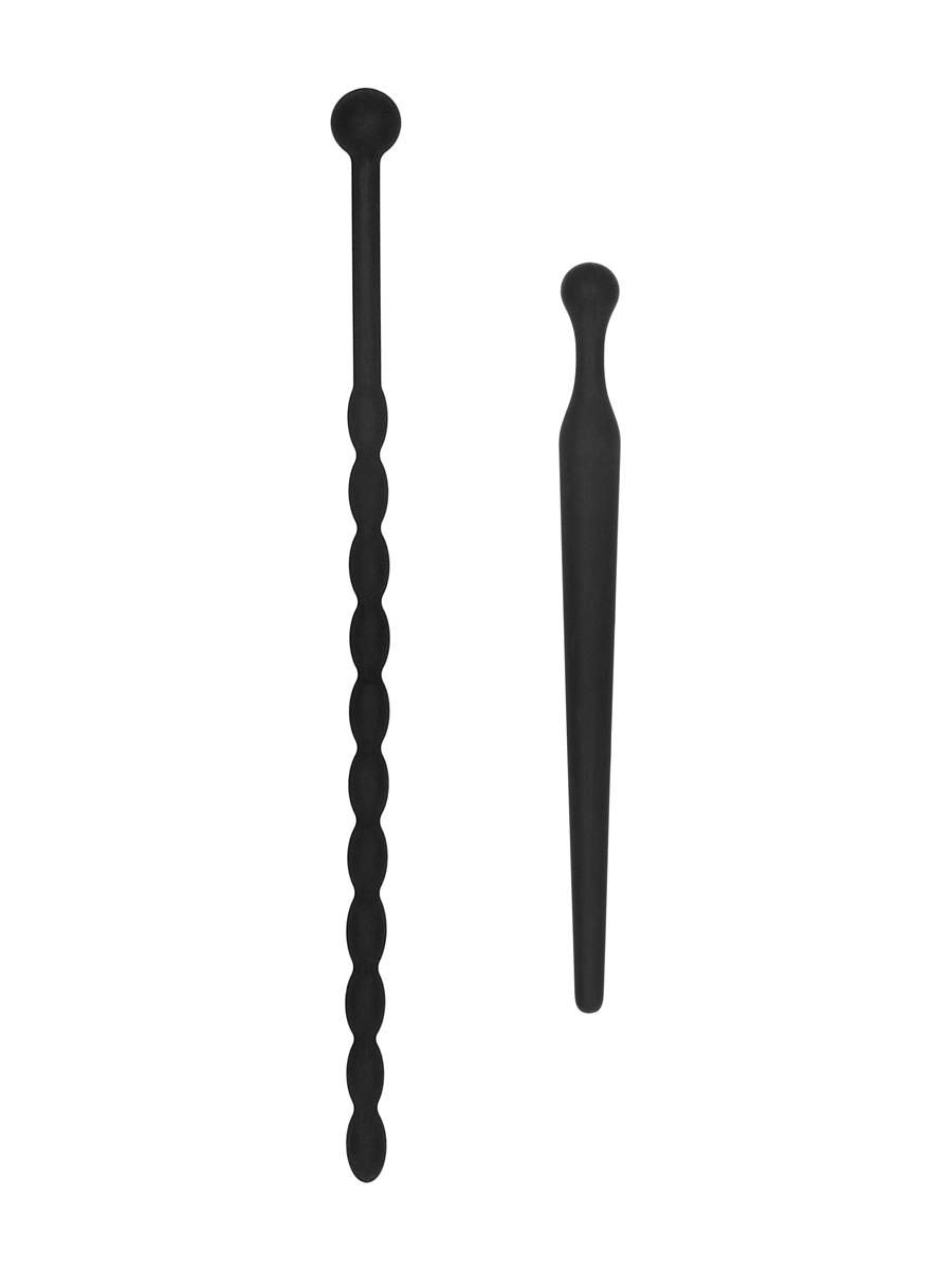 Ouch! Beginners Silicone Plug: Dilator-Set 2-teilig, schwarz