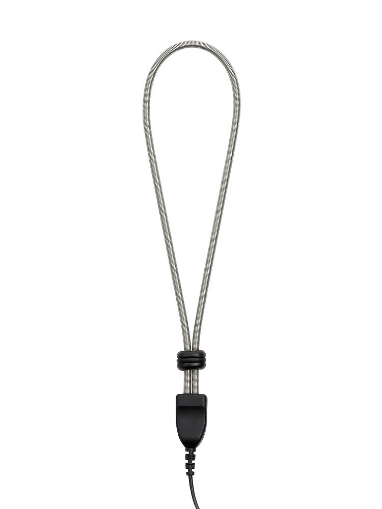 ElectraStim ElectraLoop Metallic: Elektro-Penisschlaufe, schwarz/silber