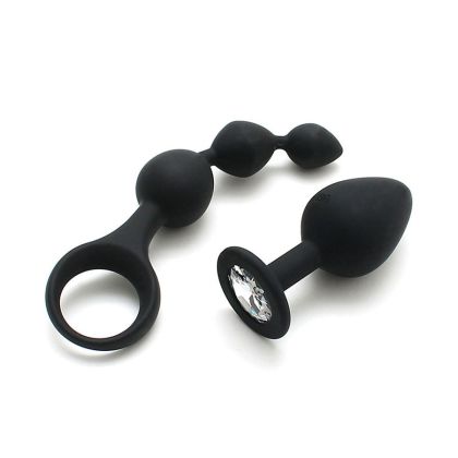 Barcelona: Analtoy-Set, schwarz Barcelona: Analtoy-Set, schwarz