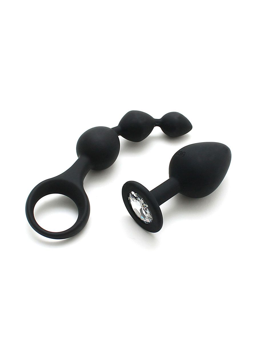 Barcelona: Analtoy-Set, schwarz