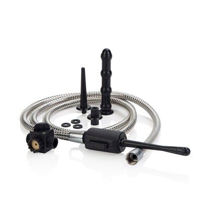 Universal Water Works System: Intimdusche-Aufsatzset, schwarz Universal Water Works System: Intimdusche-Aufsatzset, schwarz