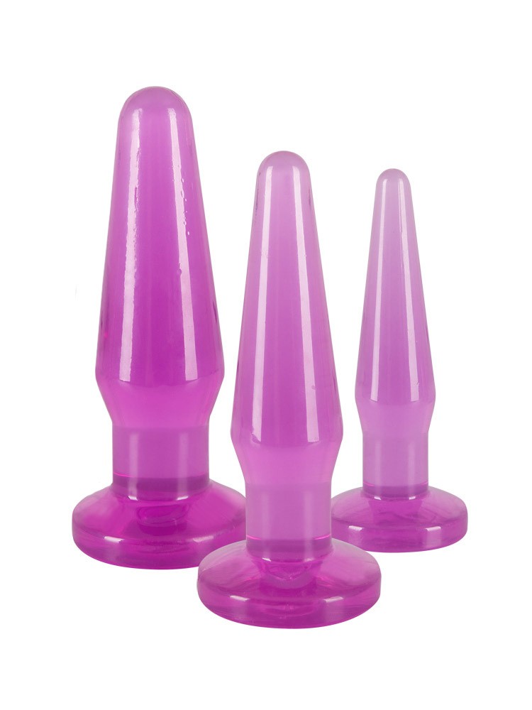 Anal Training Set: Analplug-Set, lila