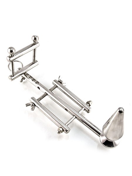 Stainless Steel Xtreme 4-In-1 Chastity Device