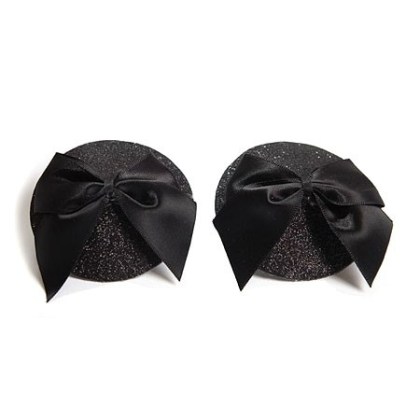 Bijoux Indiscrets Burlesque Bow: Nipple Tassels, schwarz Bijoux Indiscrets Burlesque Bow: Nipple Tassels, schwarz