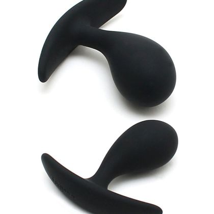 Copenhagen: Anal-Plug-Set 2-teilig, schwarz Copenhagen: Anal-Plug-Set 2-teilig, schwarz