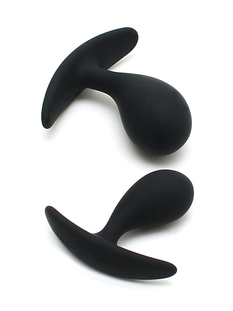 Copenhagen: Anal-Plug-Set 2-teilig, schwarz