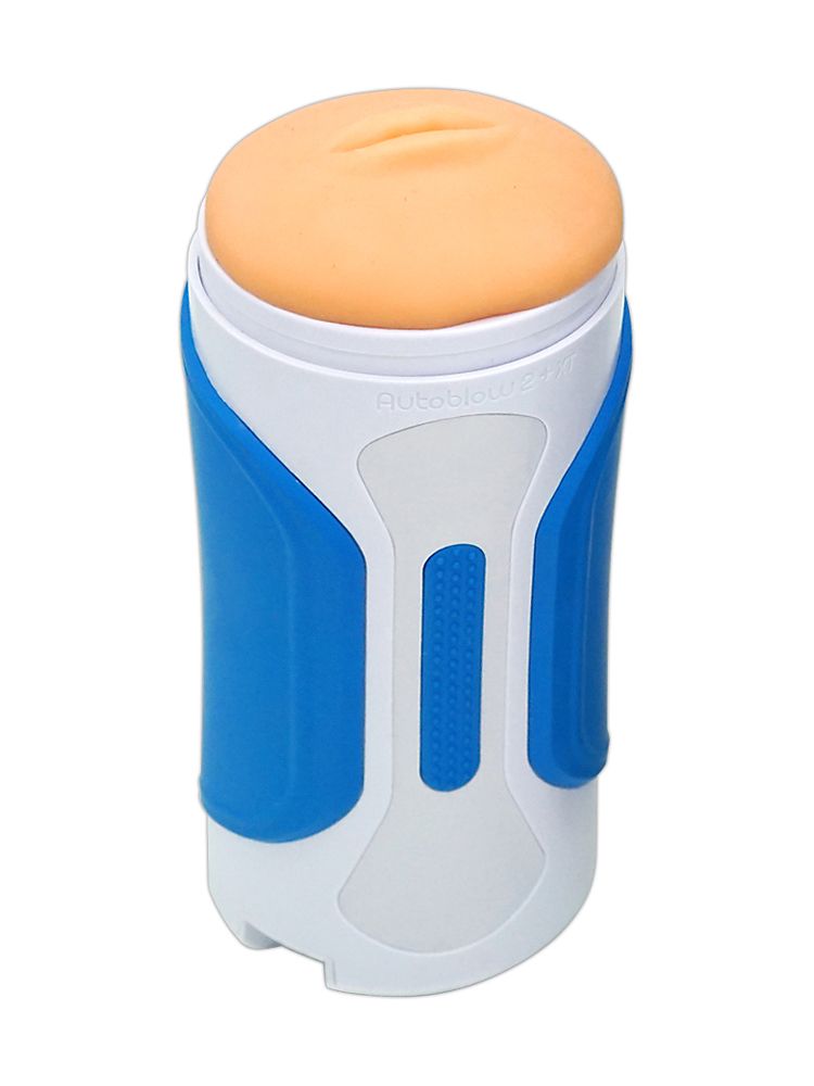Autoblow 2+ XT Size A: Masturbator, weiß/blau