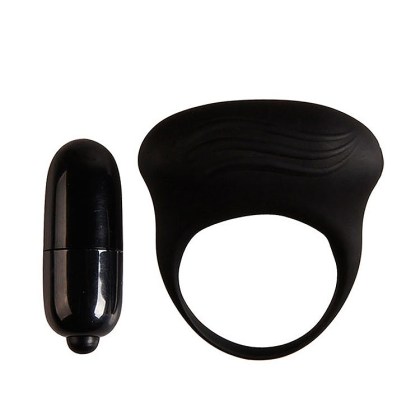 Crazy Bull Bertram: Vibro-Penisring, schwarz Crazy Bull Bertram: Vibro-Penisring, schwarz