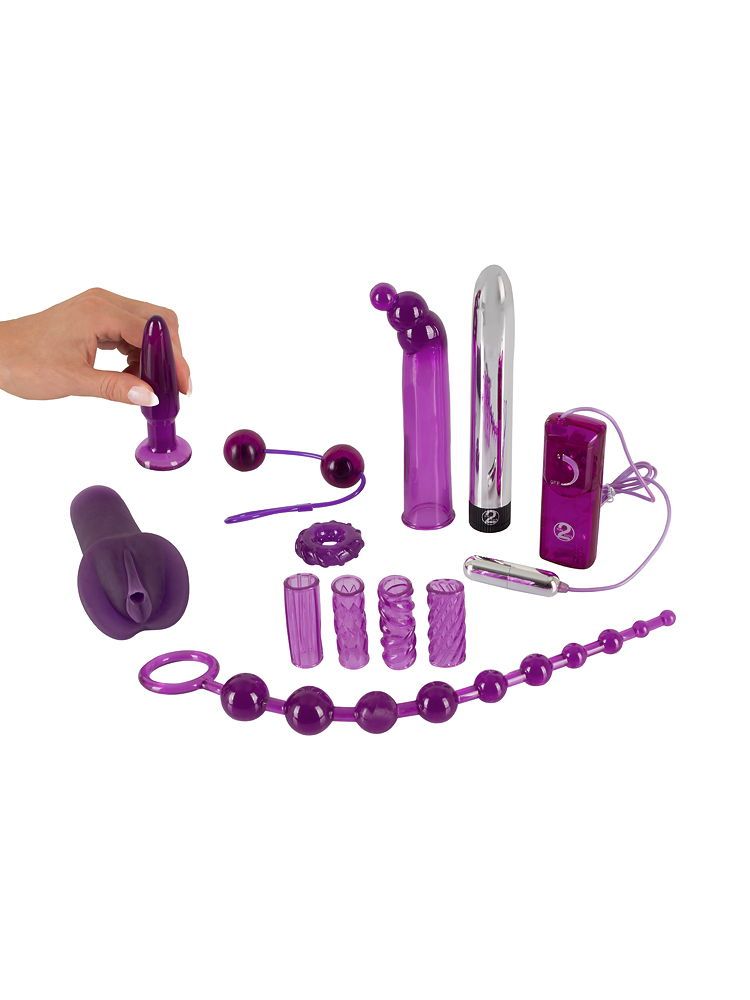 Surprise Surprise Toy-Set, lila/silber