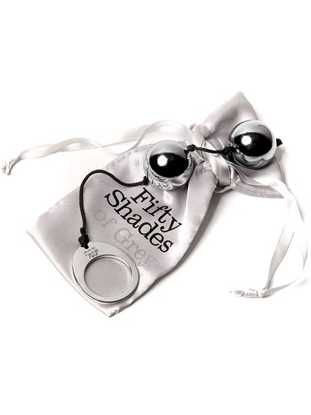 Fifty Shades of Grey: Inner Goddess Liebeskugeln, silber