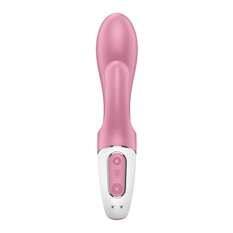Satisfyer Air Pump Bunny 2 Aufblasbarer Vibrator - Hellrot