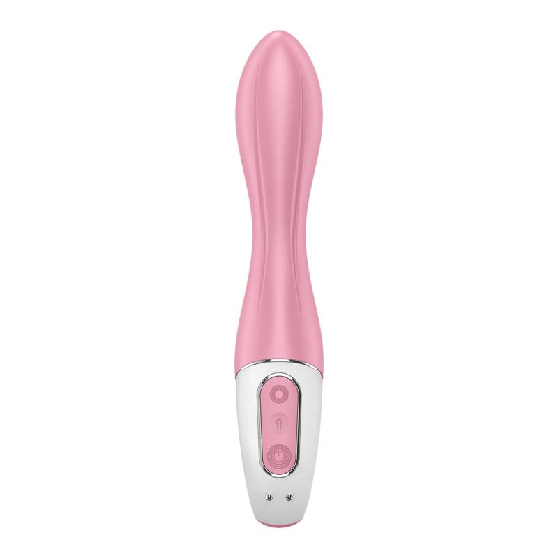 Satisfyer Air Pump 2 Aufblasbarer Vibrator - Hellrot