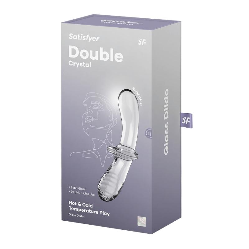 Satisfyer »Double Crystal« Glasdildo
