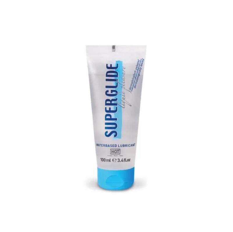 HOT - Superglide Flüssiges Vergnügen - Wasserbasiertes Gleitmittel - 100 ml