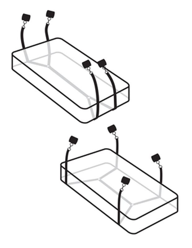 Fetish Fantasy »Wraparound Mattress« Bondage-Set