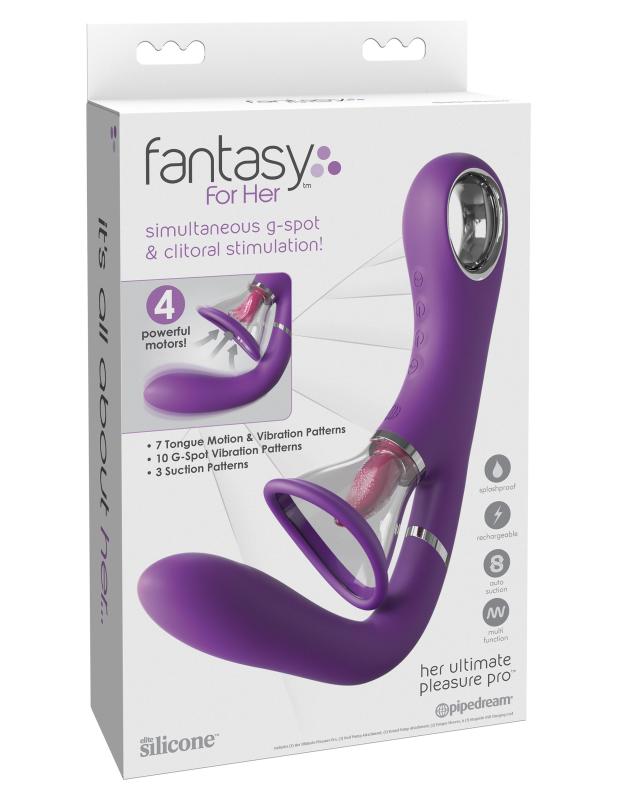 Fantasy For Her »Ultimate Pleasure Pro« Auflege- & G-Punkt-Vibrator