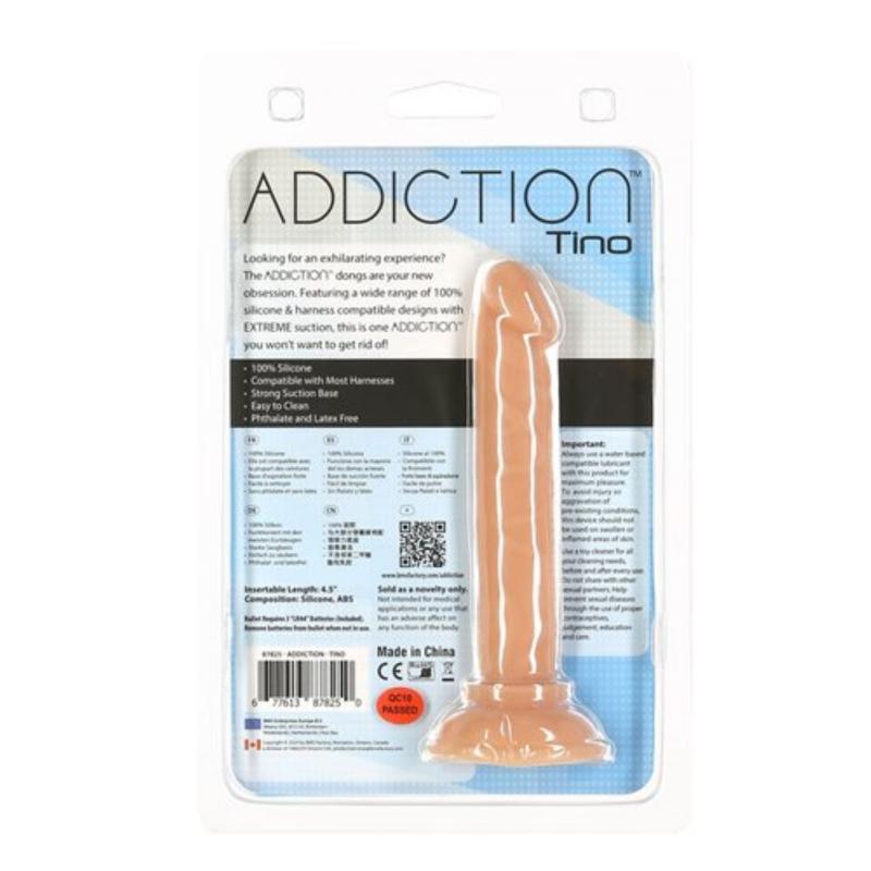 Addiction - Tino Silikondildo - 13 cm