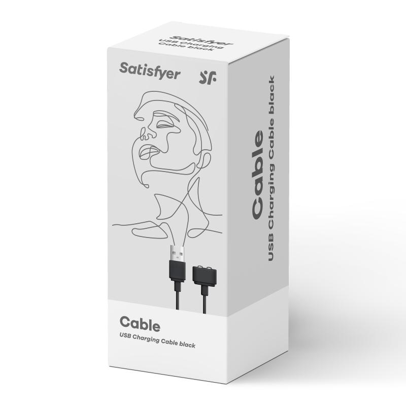 Satisfyer Ladekabel Schwarz