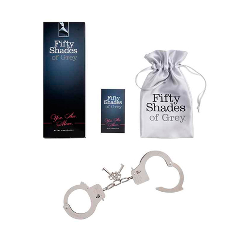 Fifty Shades of Grey »You are Mine« Handschellen aus Metall