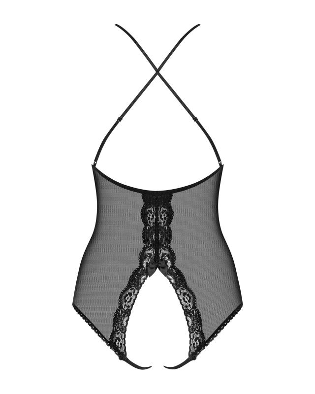 Bodysuit mit offenem Schritt Fang mich