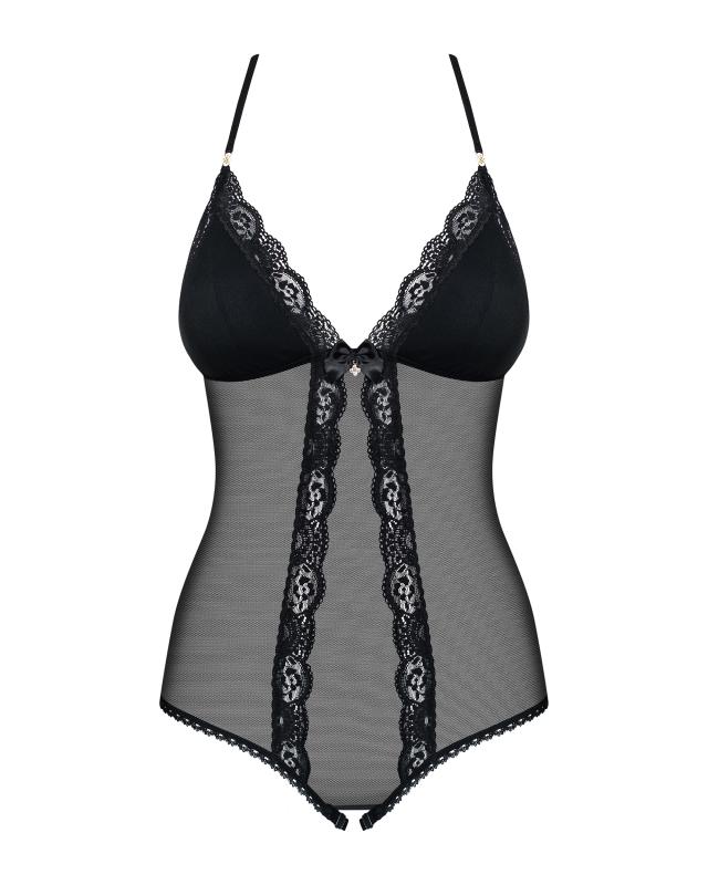 Bodysuit mit offenem Schritt Fang mich