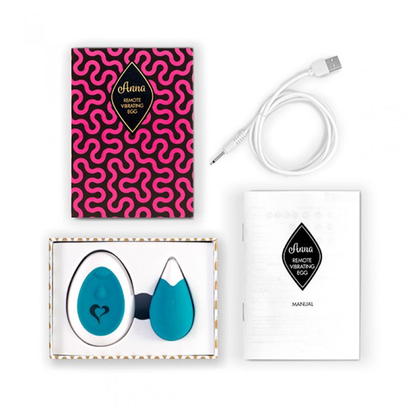 FeelzToys - Anna Vibrations-Ei - Grün