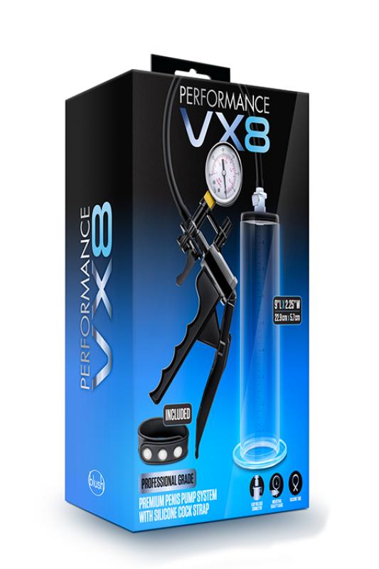Blush Novelties - VX8 Premium Penis Pumpe - Schwarz