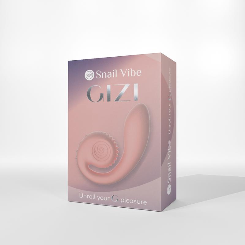 Snail Vibe Gizi Vibrator - Pfirsich