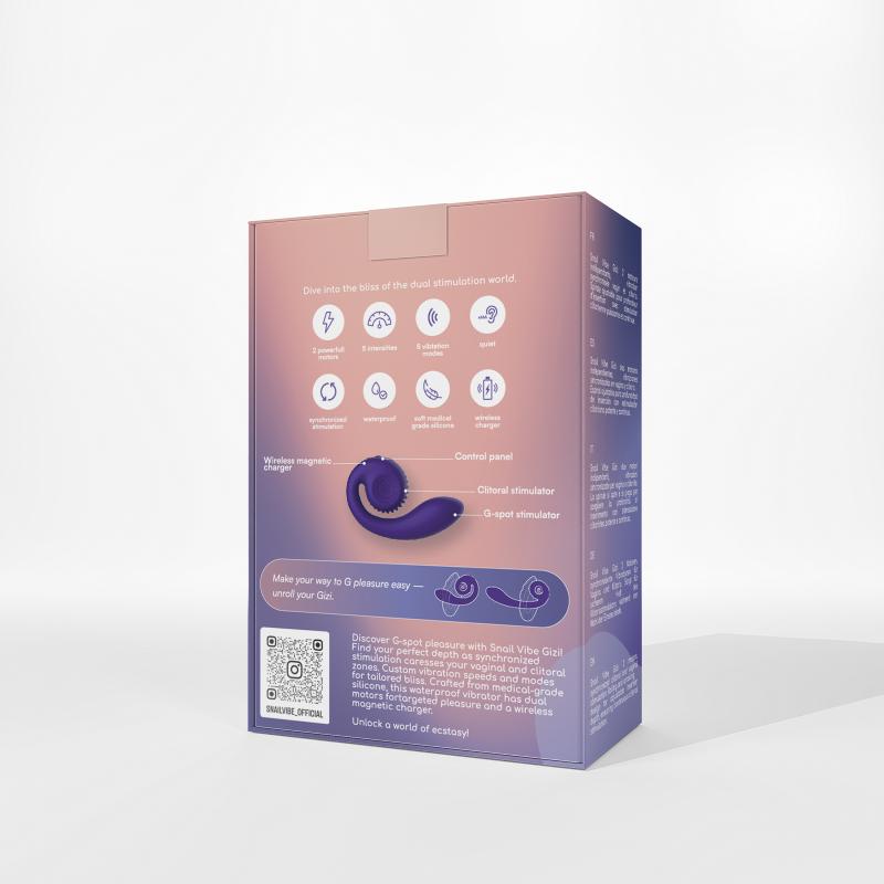 Snail Vibe Gizi Vibrator - Lila