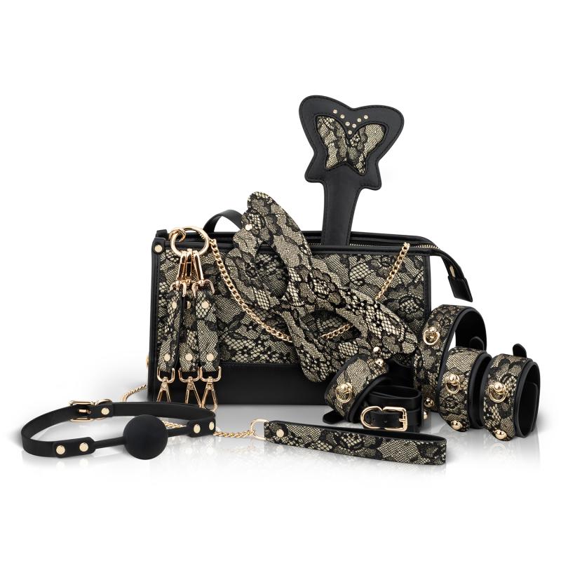 Renee S - 8-Piece Set of SM Gold Glitter