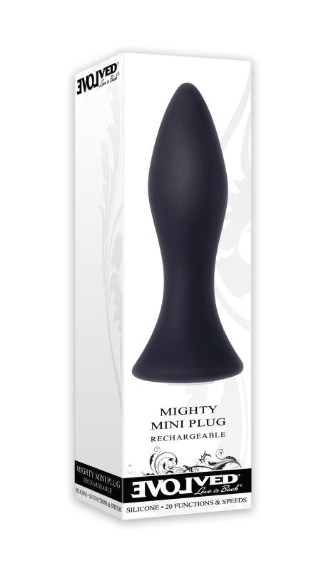 Evolved Novelties - Mighty Mini Plug - Schwarz
