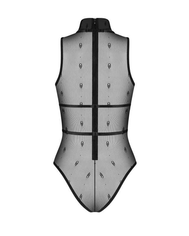 Obsessive - Freedom Anniverse Special Teddy & Harness - Schwarz