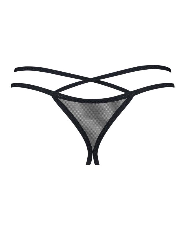 Obsessive - Vila Blanes Schrittloser String - Schwarz