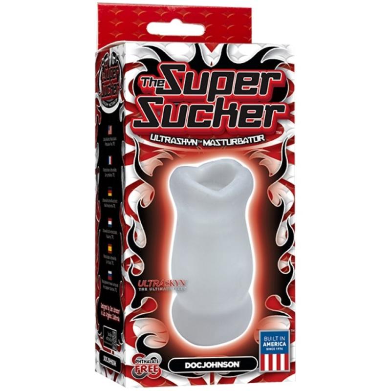 Doc Johnson - Der Super Sucker ULTRASKYN Masturbator - Transparent