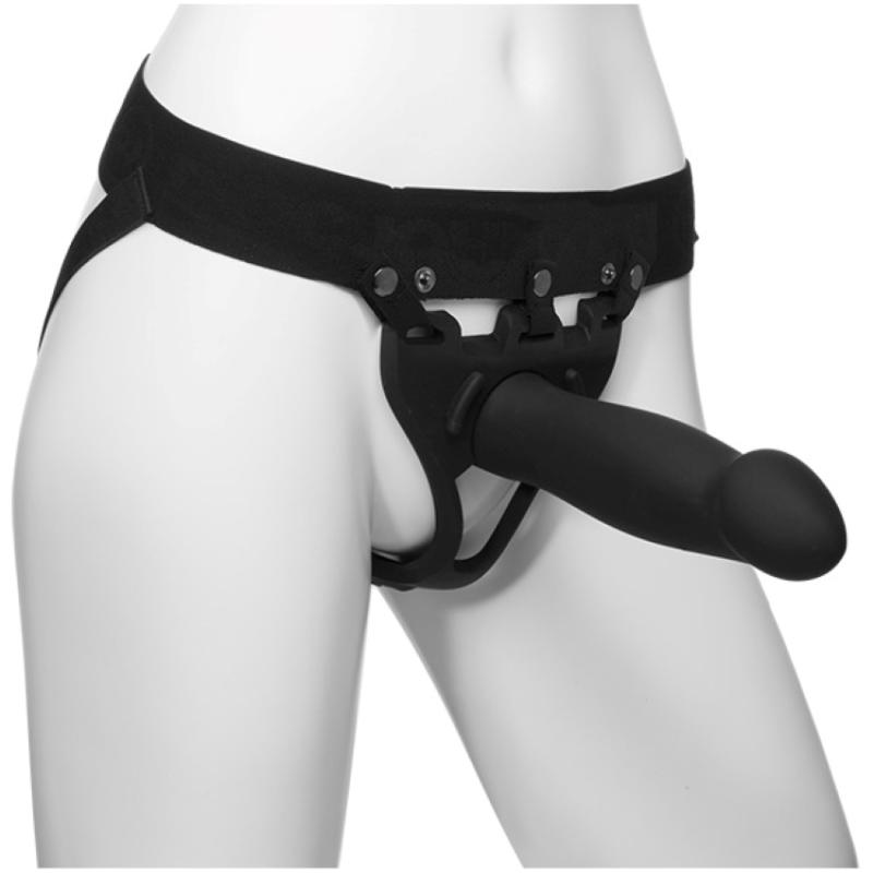 Doc Johnson - Body Extensions BE Bold 2-Piece Set Silicone Harness with 20