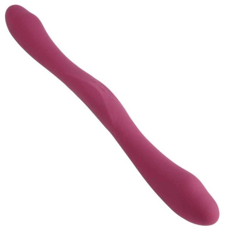 Doc Johnson - Doppelte Vibrator mit Fernbedienung - Rot