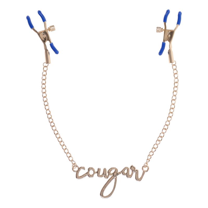 Sportsheets - Cougar Brustwarzenklemmen - Gold