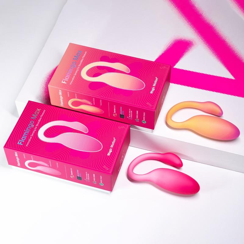 Magic Motion - Flamingo Max Vibro-Ei & Kegeltrainer in Einem - Rosa