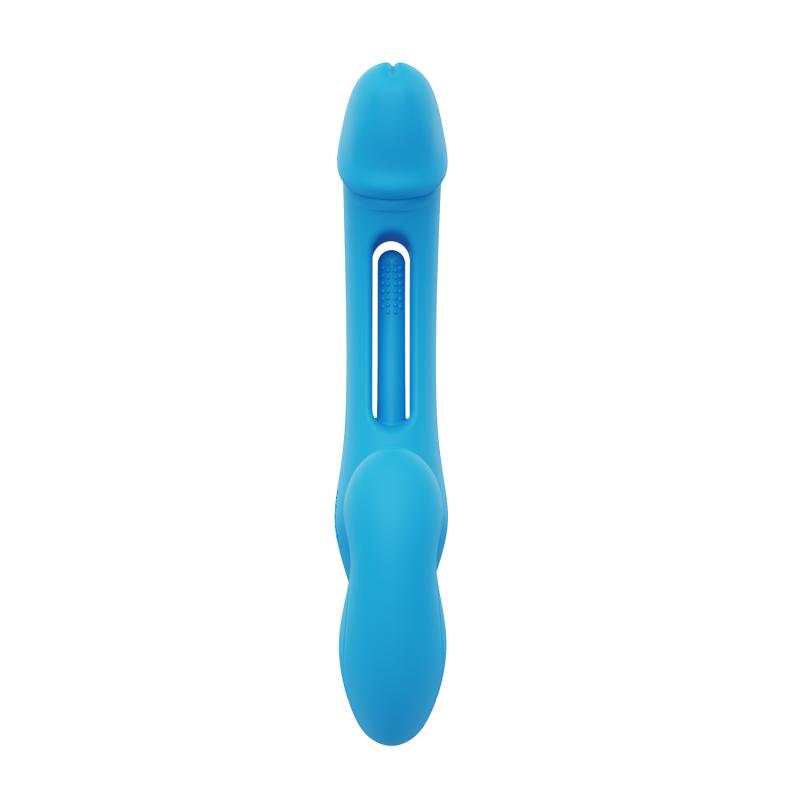 HoneyPlayBox - Harmony Duo App-gesteuerter Strapless Strap-On Bl