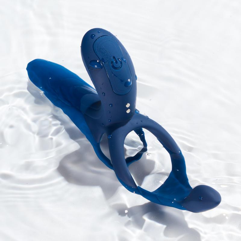 HoneyPlayBox - Pleasure Pivot App-gesteuerter Vibrator für Paare Blau